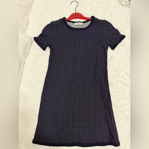 Bailey 44 Navy Pinstriped Dress XS - Picture 3 of 3